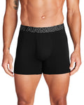 UA Performance Cotton Men's 6" 3-Pack Boxerjock® - Black
