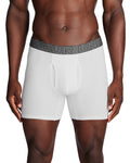 UA Performance Cotton Men's 6" 3-Pack Boxerjock® - White