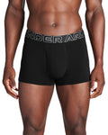 UA Performance Cotton Men's 3" 3-Pack Boxerjock® - Black