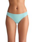 UA Pure Stretch Women's 3-Pack No Show Thong - Blue