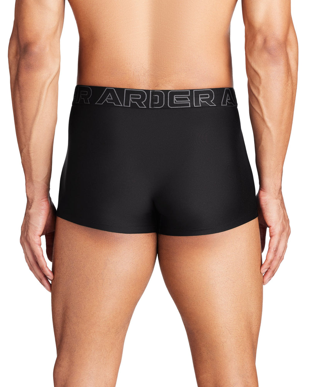 UA Essential Tech™ Men's 6" 3-Pack Boxerjock® - Black