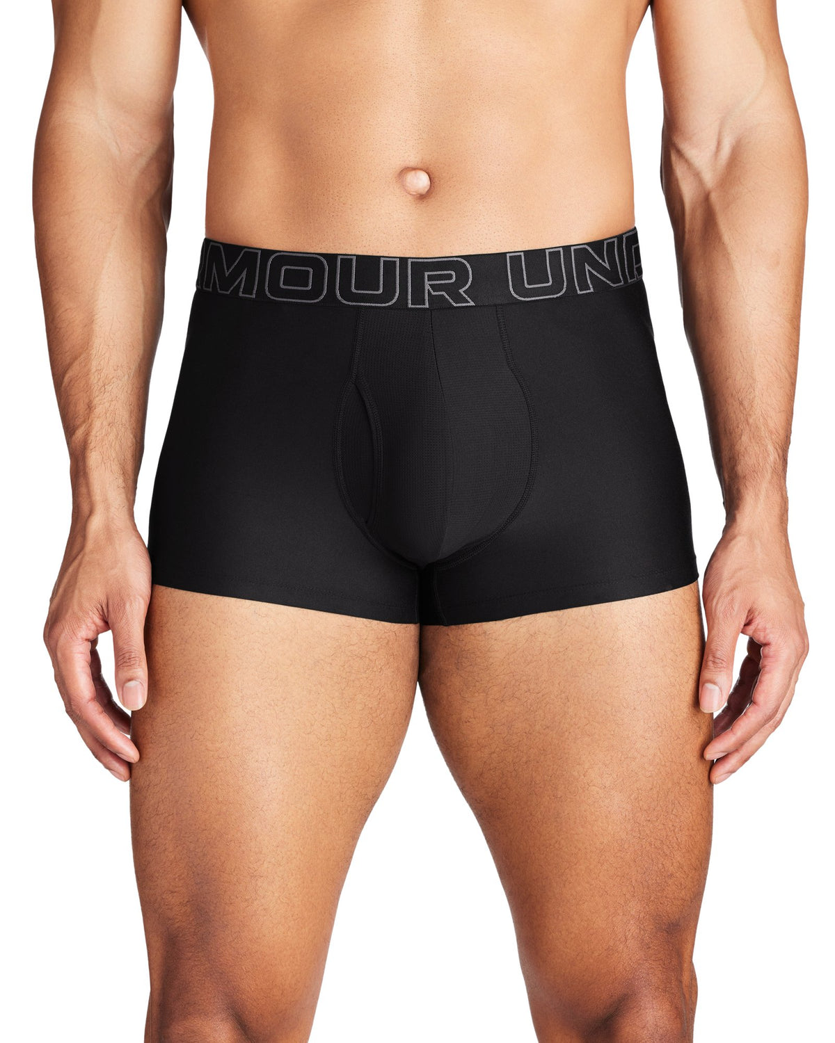 UA Essential Tech™ Men's 6" 3-Pack Boxerjock® - Black