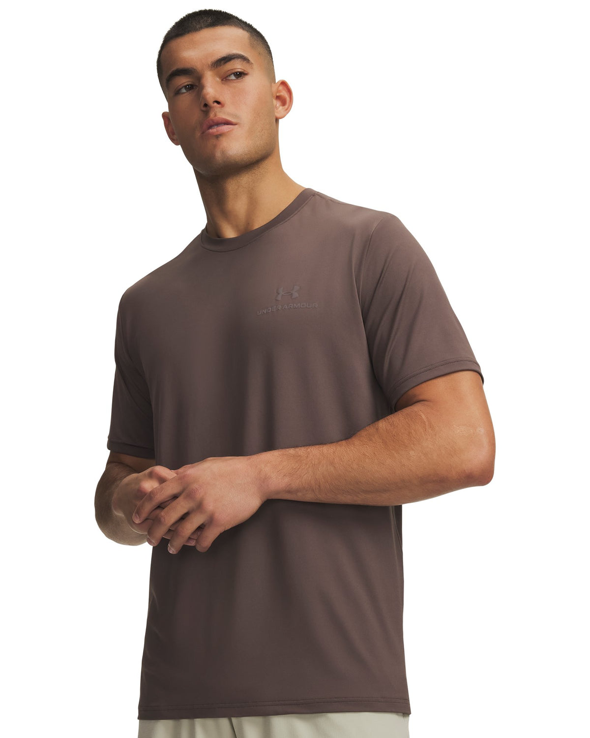 UA Vanish Energy Men's Short Sleeve - Brown