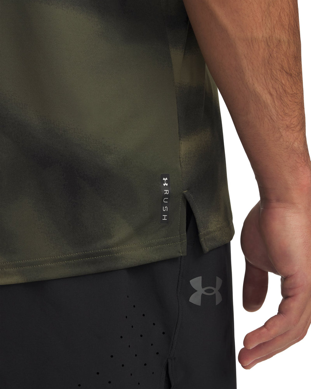UA Vanish Energy Printed Men's Short Sleeve - Green