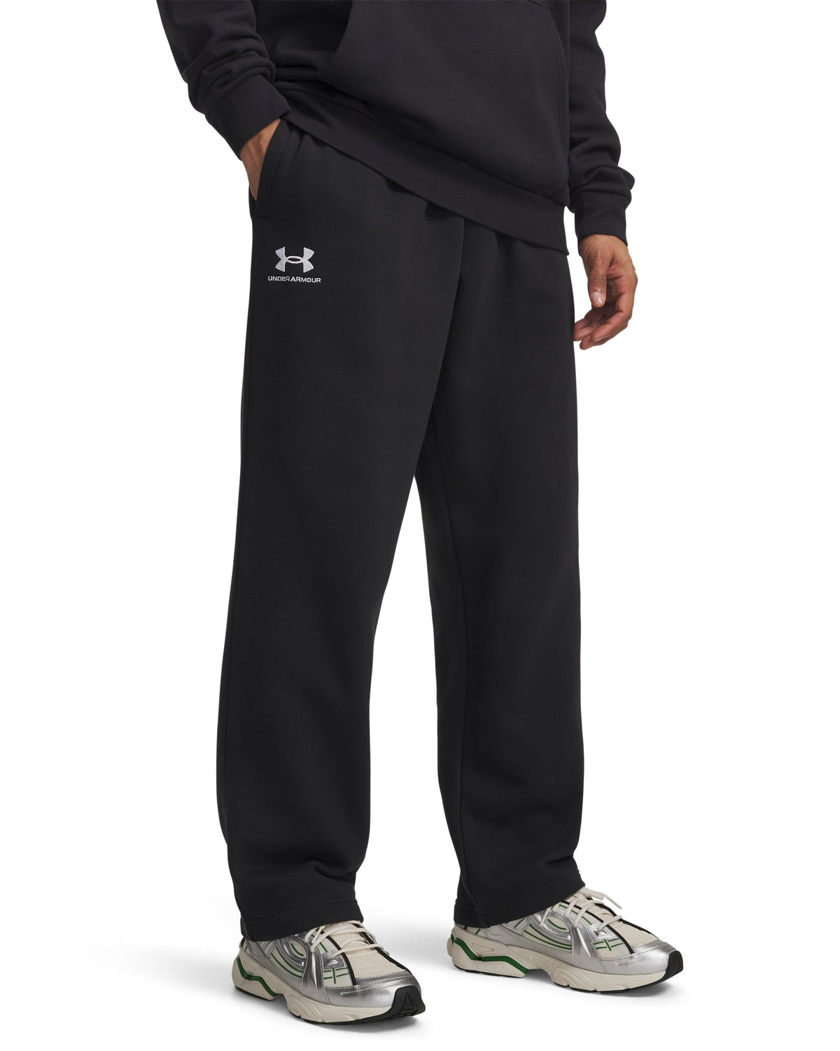 UA Icon Fleece Men's Pants - Black