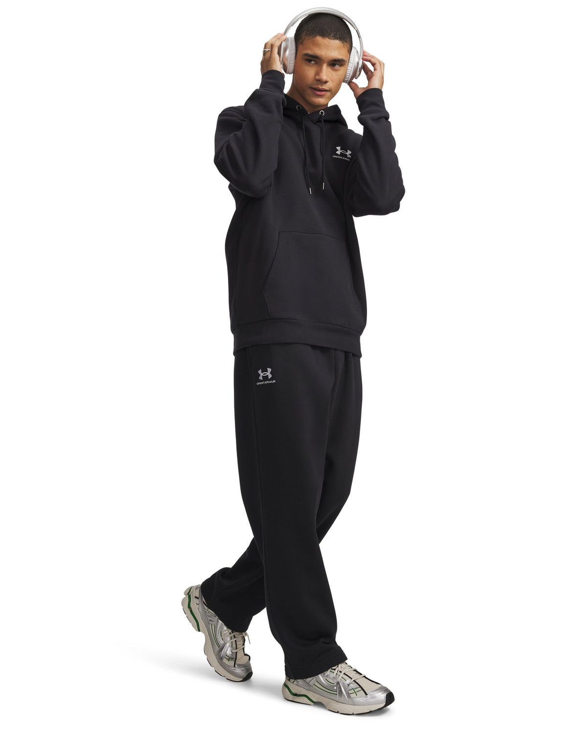 UA Icon Fleece Men's Pants - Black