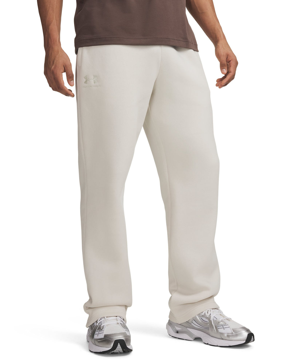 UA Icon Fleece Men's Pants - White