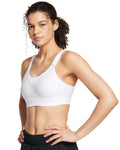 UA Infinity 2.0 High Women's Sports Bra - White