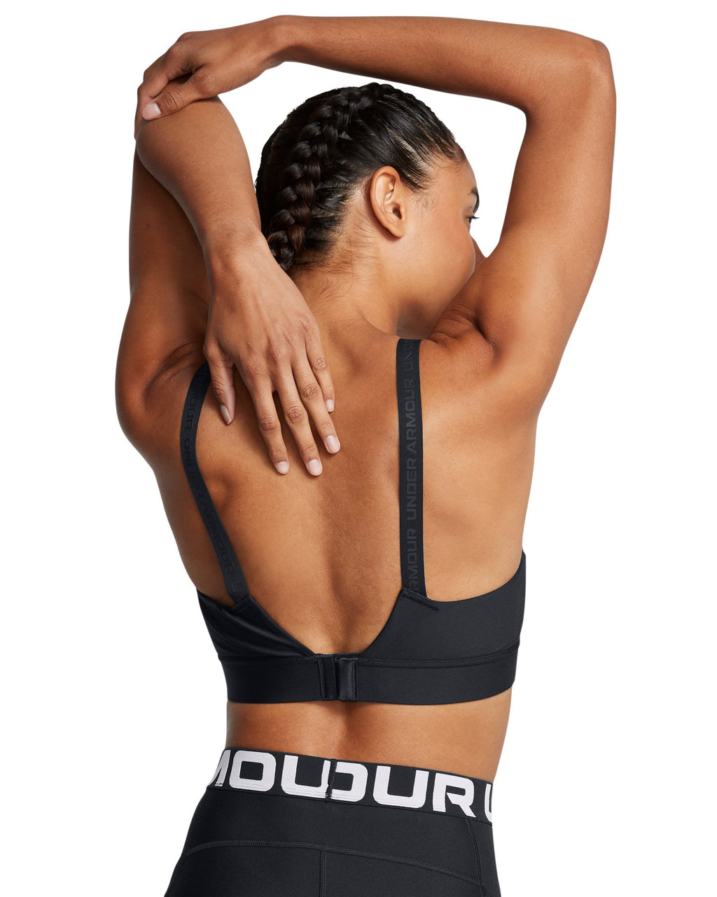 UA Infinity 2.0 Mid Women's Sports Bra - Black