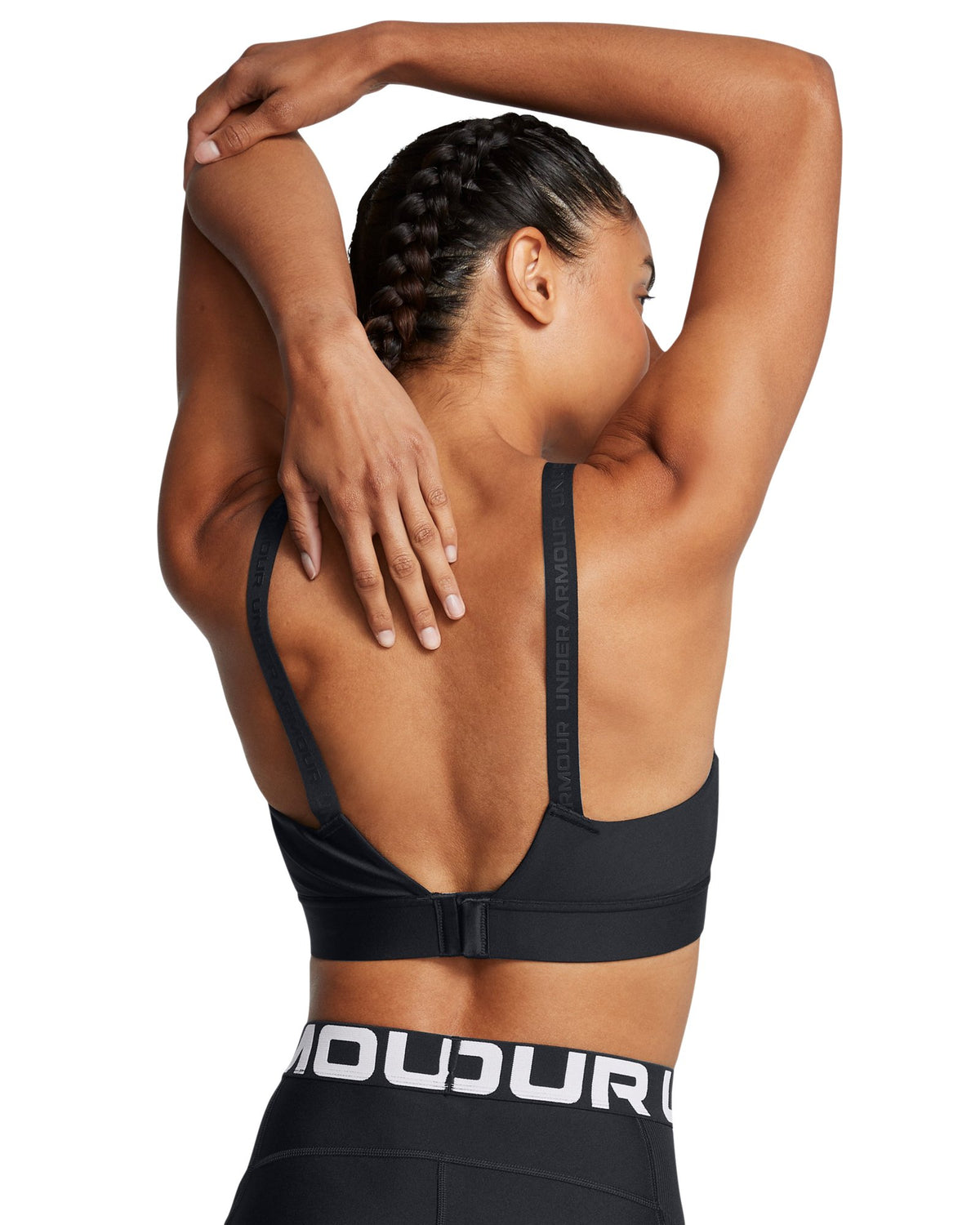 UA Infinity 2.0 Mid Women's Sports Bra - Black