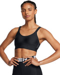 UA Infinity 2.0 Mid Women's Sports Bra - Black