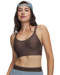 UA Infinity 2.0 Mid Women's Sports Bra - Brown