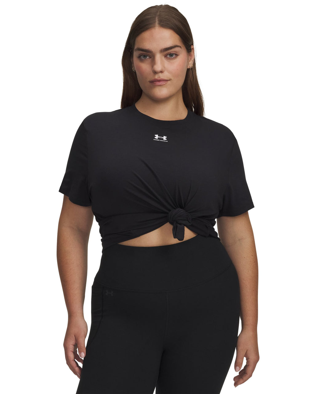 UA Rival Core Women's Short Sleeve - Black