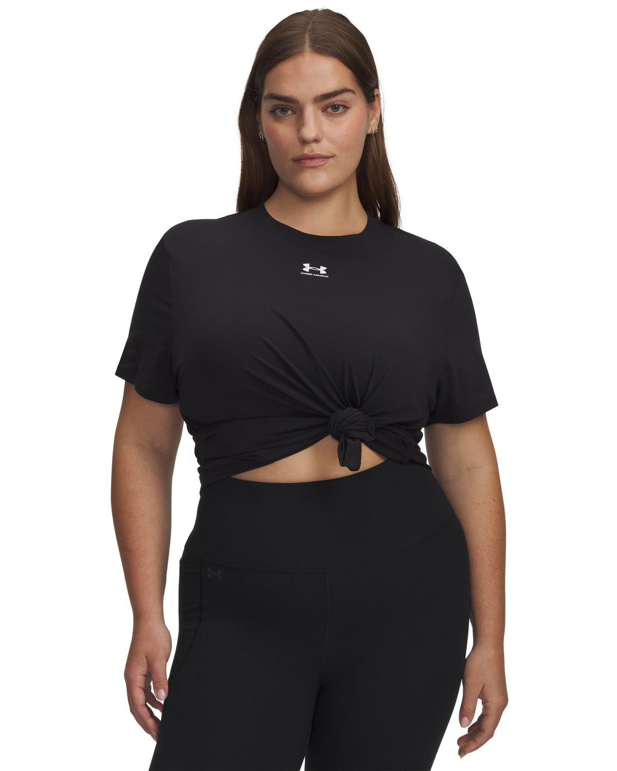UA Rival Core Women's Short Sleeve - Black