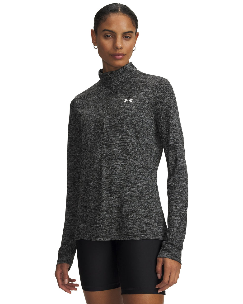 UA Tech™ Twist Women's ½ Zip - Black