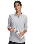 UA Tech™ Twist Women's ½ Zip - Gray