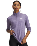 UA Tech™ Twist Women's ½ Zip - Purple
