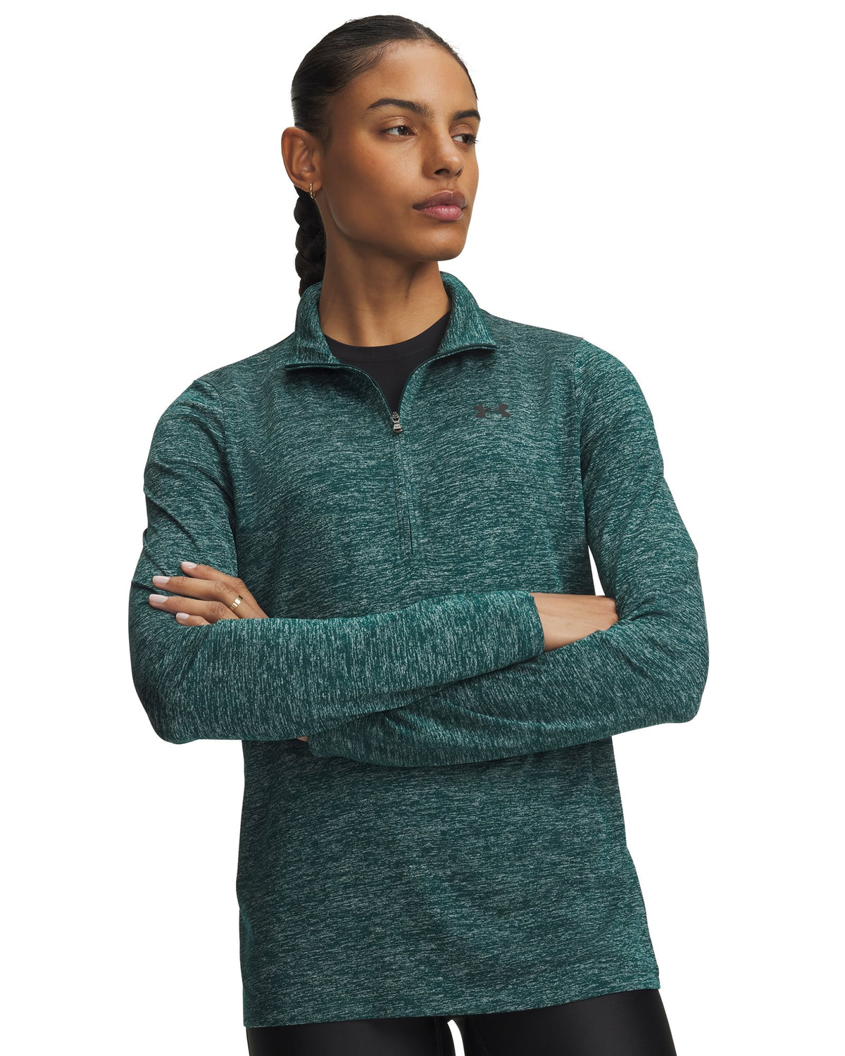 UA Tech™ Twist Women's ½ Zip - Green