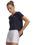 UA Tech™ Twist Women's V-Neck Short Sleeve - Blue