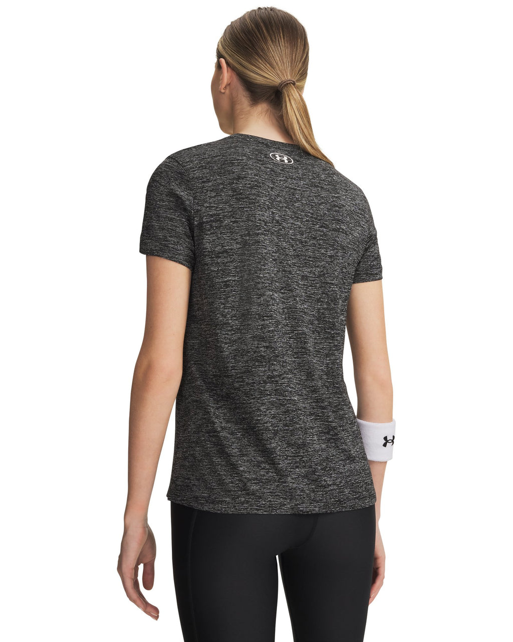 UA Tech™ Twist Women's Short Sleeve - Black
