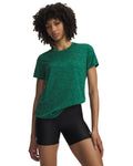UA Tech™ Twist Women's Short Sleeve - Green