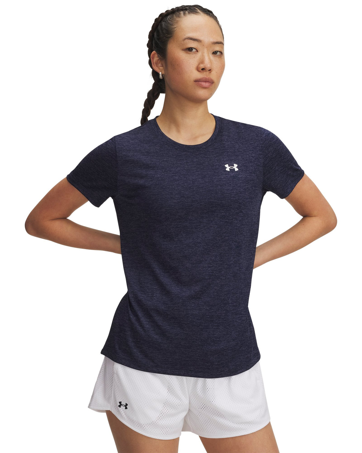 UA Tech™ Twist Women's Short Sleeve - Blue
