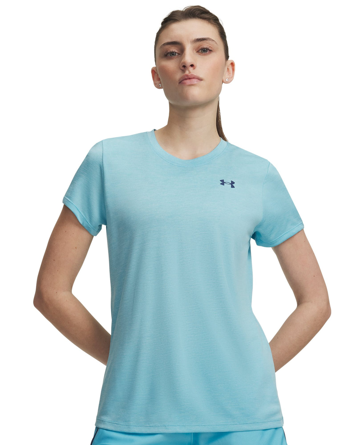 UA Tech™ Twist Women's Short Sleeve - Blue