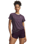 UA Tech™ Twist Women's Short Sleeve - Purple