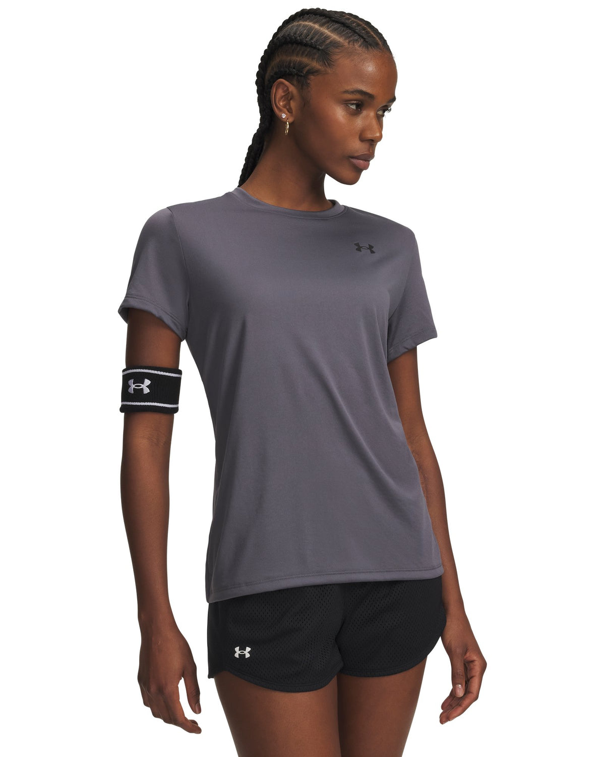 UA Tech™ Women's Short Sleeve - Gray