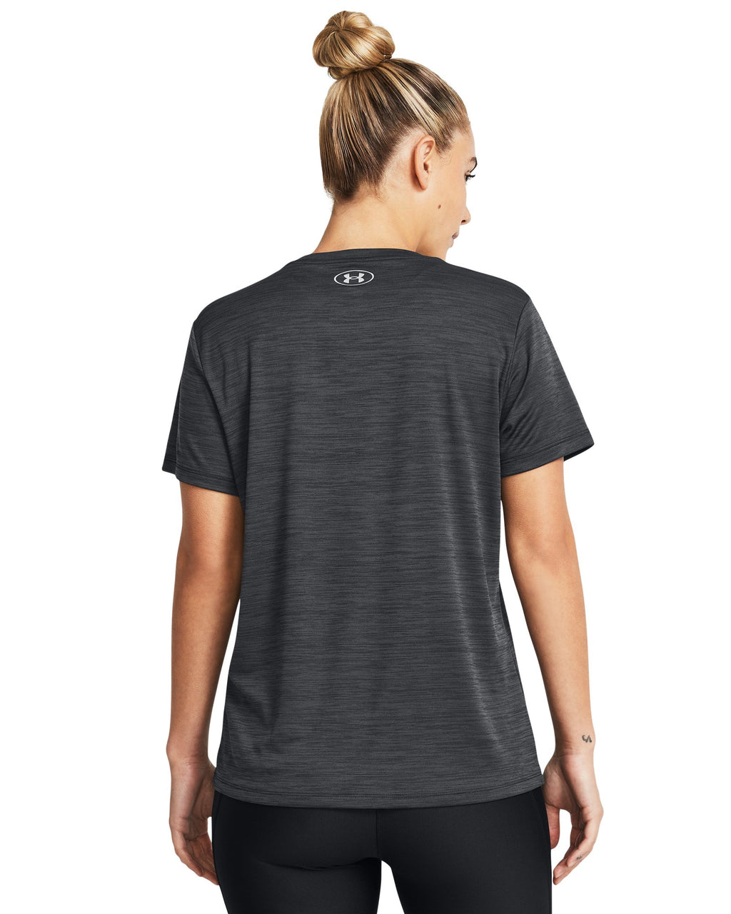 UA Tech™ Twist Women's Short Sleeve - Black