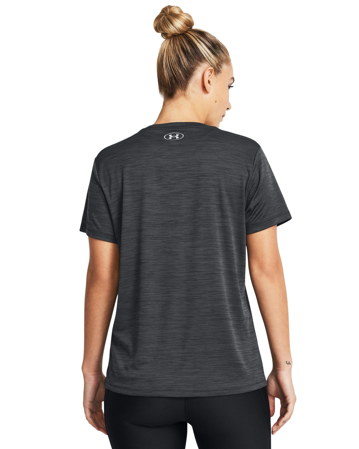 UA Tech™ Twist Women's Short Sleeve - Black
