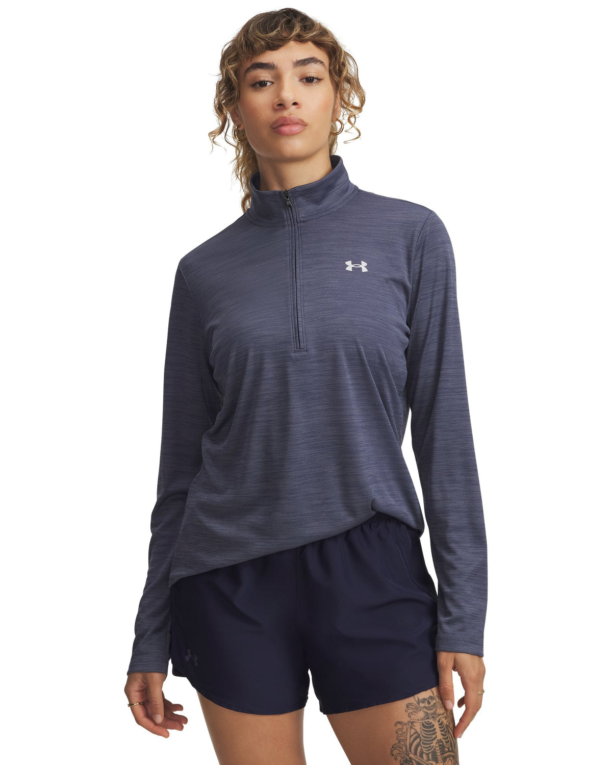 UA Tech™ Twist Women's ½ Zip - Blue