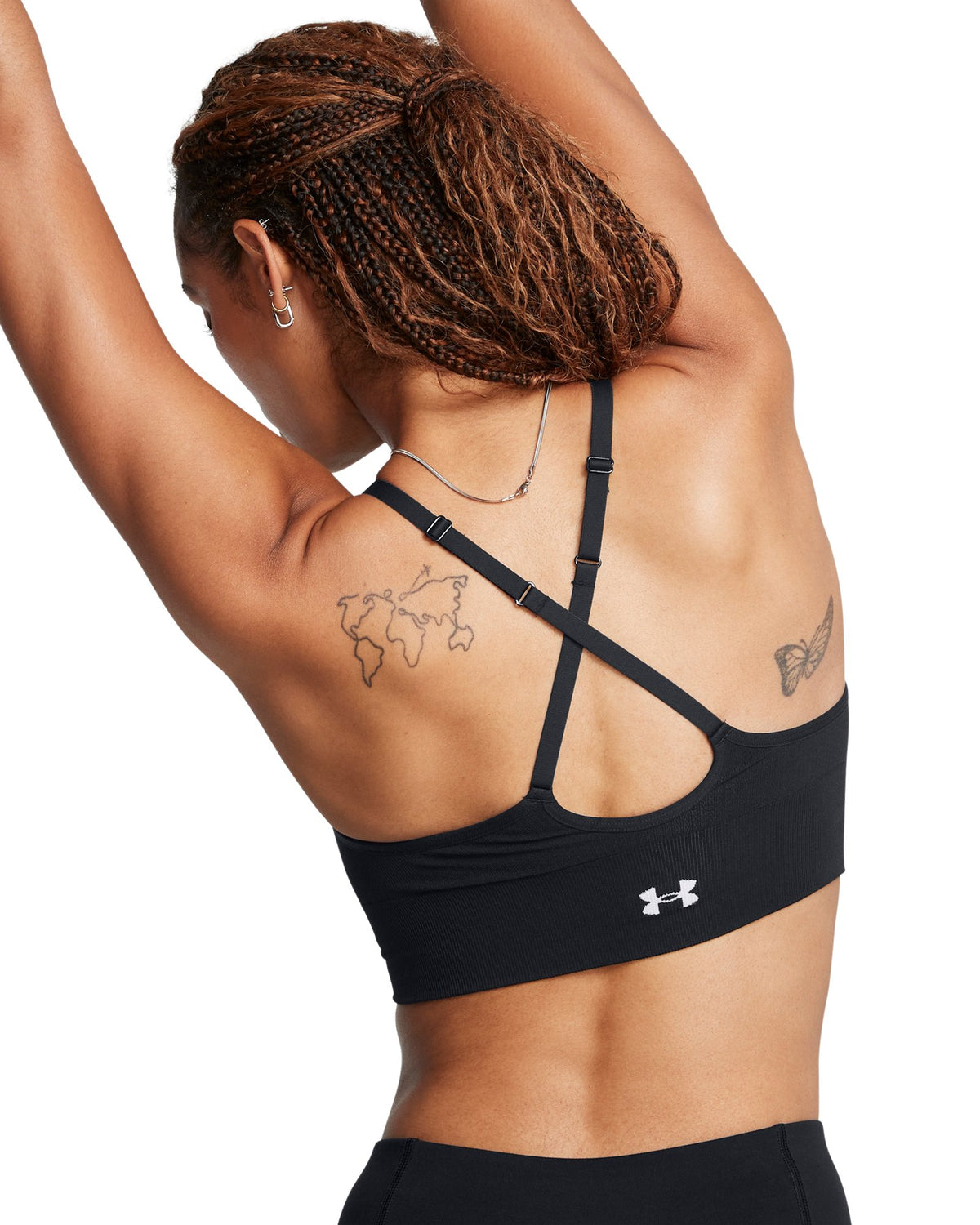 UA Vanish Seamless Low Women's Sports Bra - Black