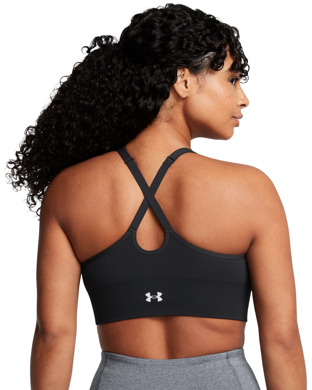 UA Vanish Seamless Low Women's Sports Bra - Black