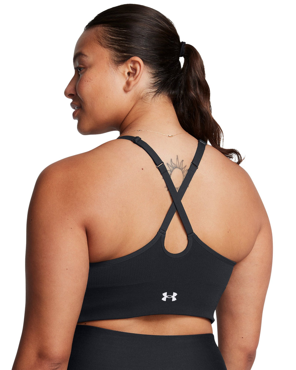 UA Vanish Seamless Low Women's Sports Bra - Black