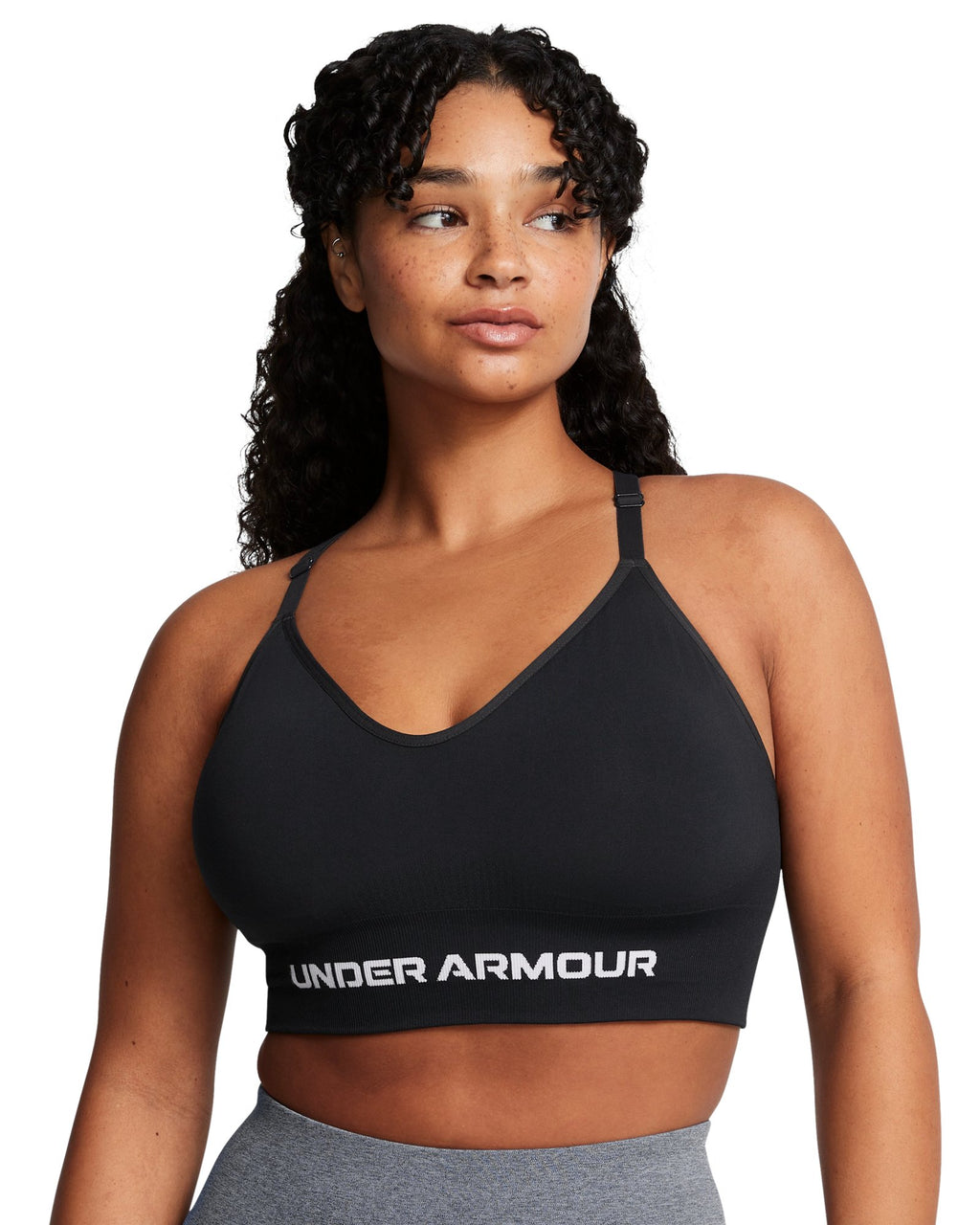 UA Vanish Seamless Low Women's Sports Bra - Black
