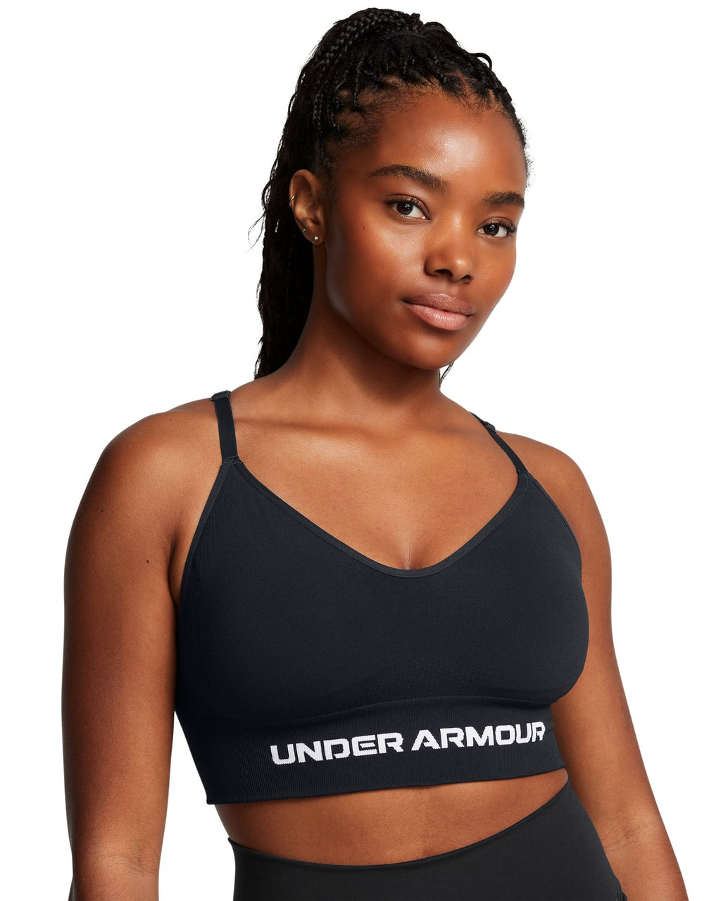 UA Vanish Seamless Low Women's Sports Bra - Black