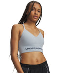 UA Vanish Seamless Low Women's Sports Bra - Gray