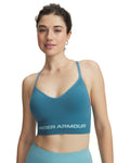 UA Vanish Seamless Low Women's Sports Bra - Blue