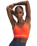 UA Vanish Seamless Low Women's Sports Bra - Red