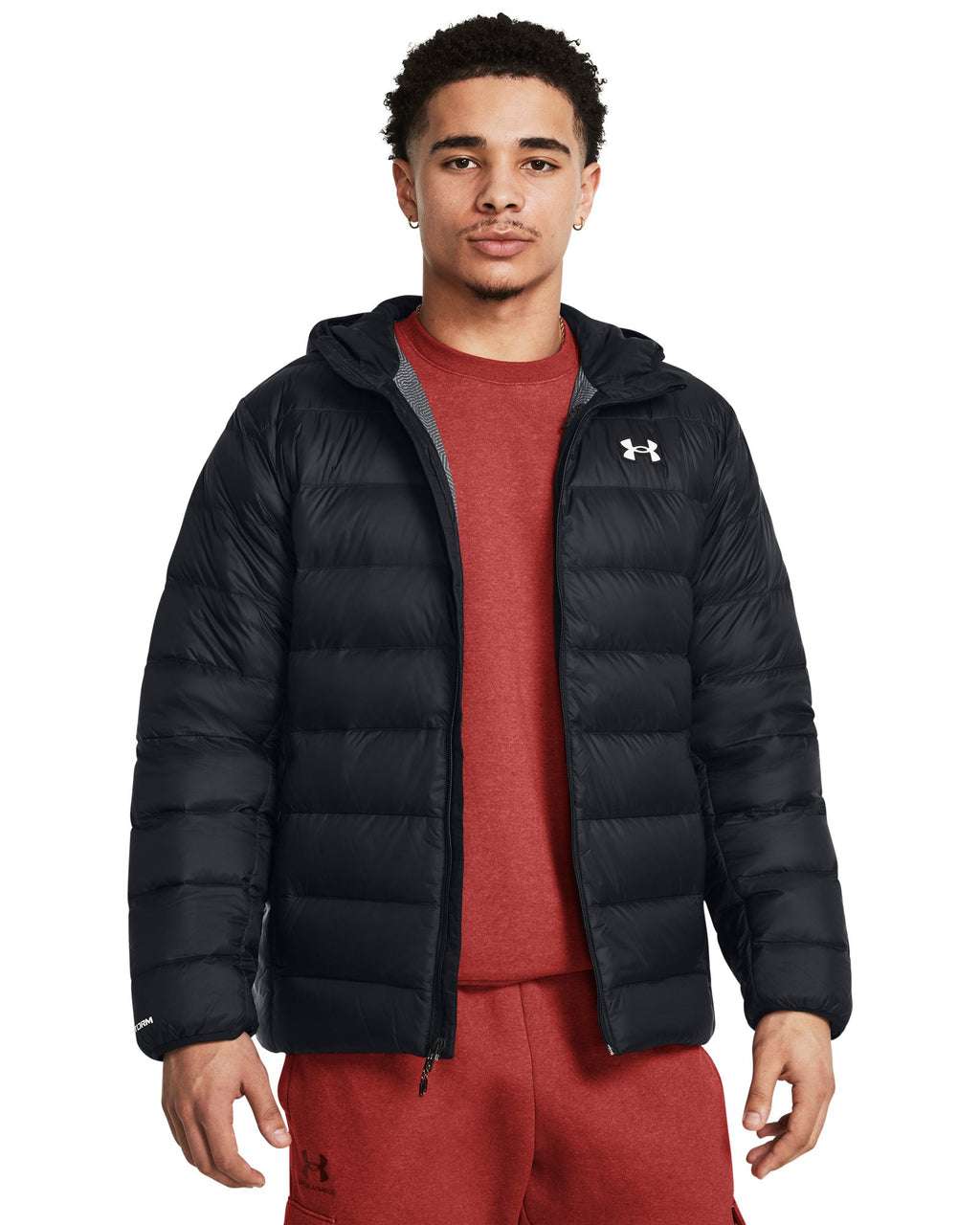 UA Legend Down Men's Hooded Jacket - Black