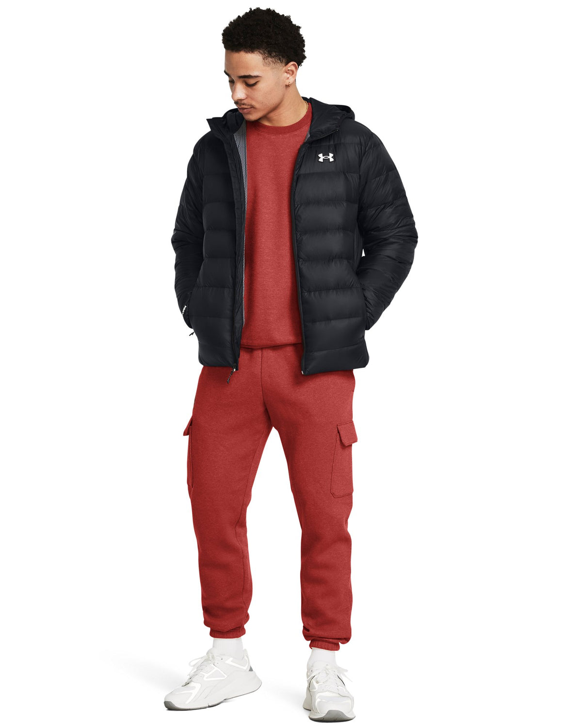 UA Legend Down Men's Hooded Jacket - Black