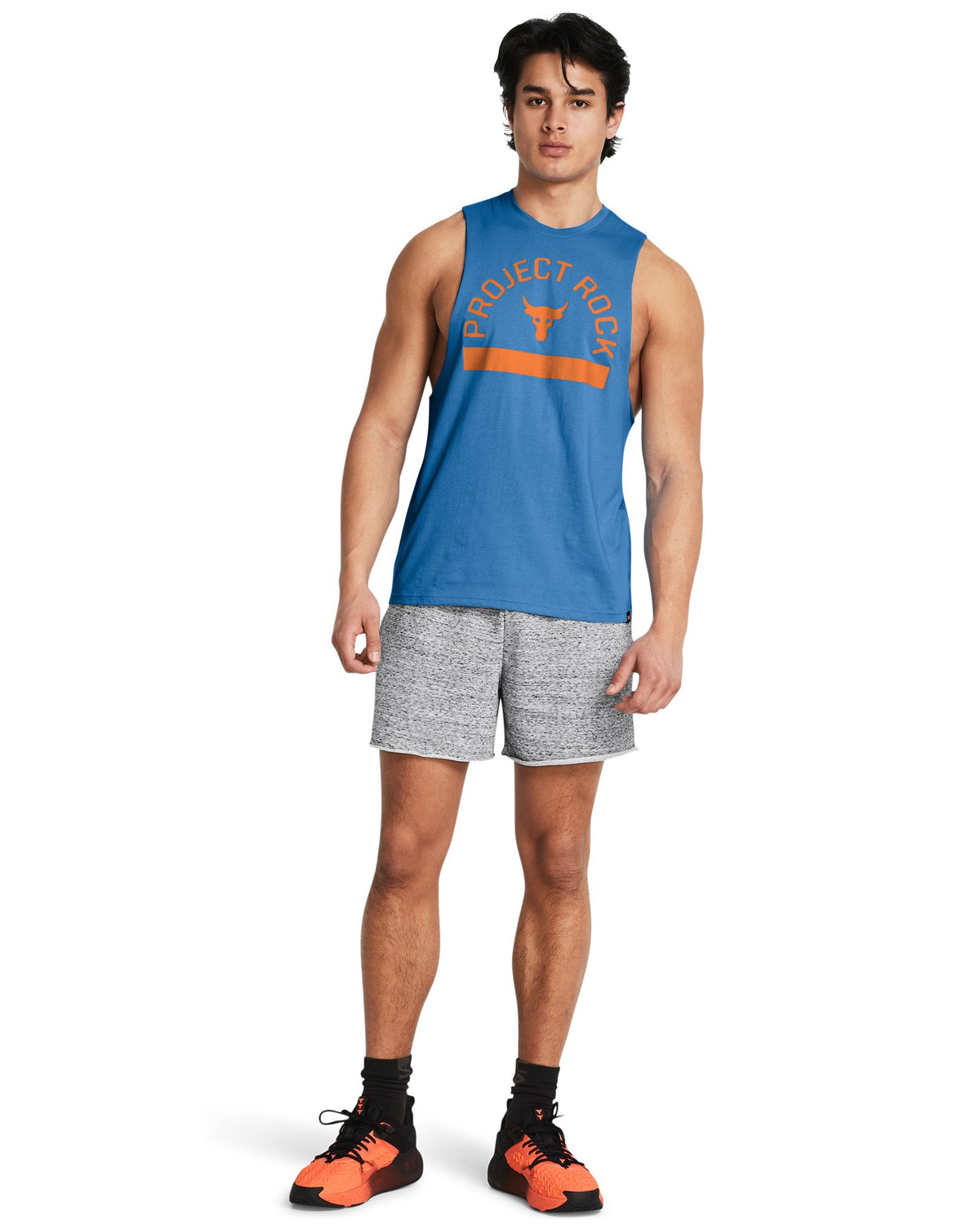 Project Rock Terry Men's 5" Shorts - Gray