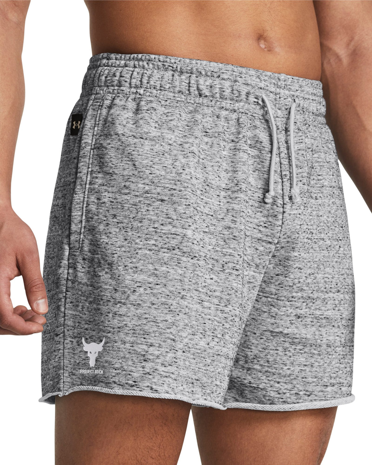 Project Rock Terry Men's 5" Shorts - Gray