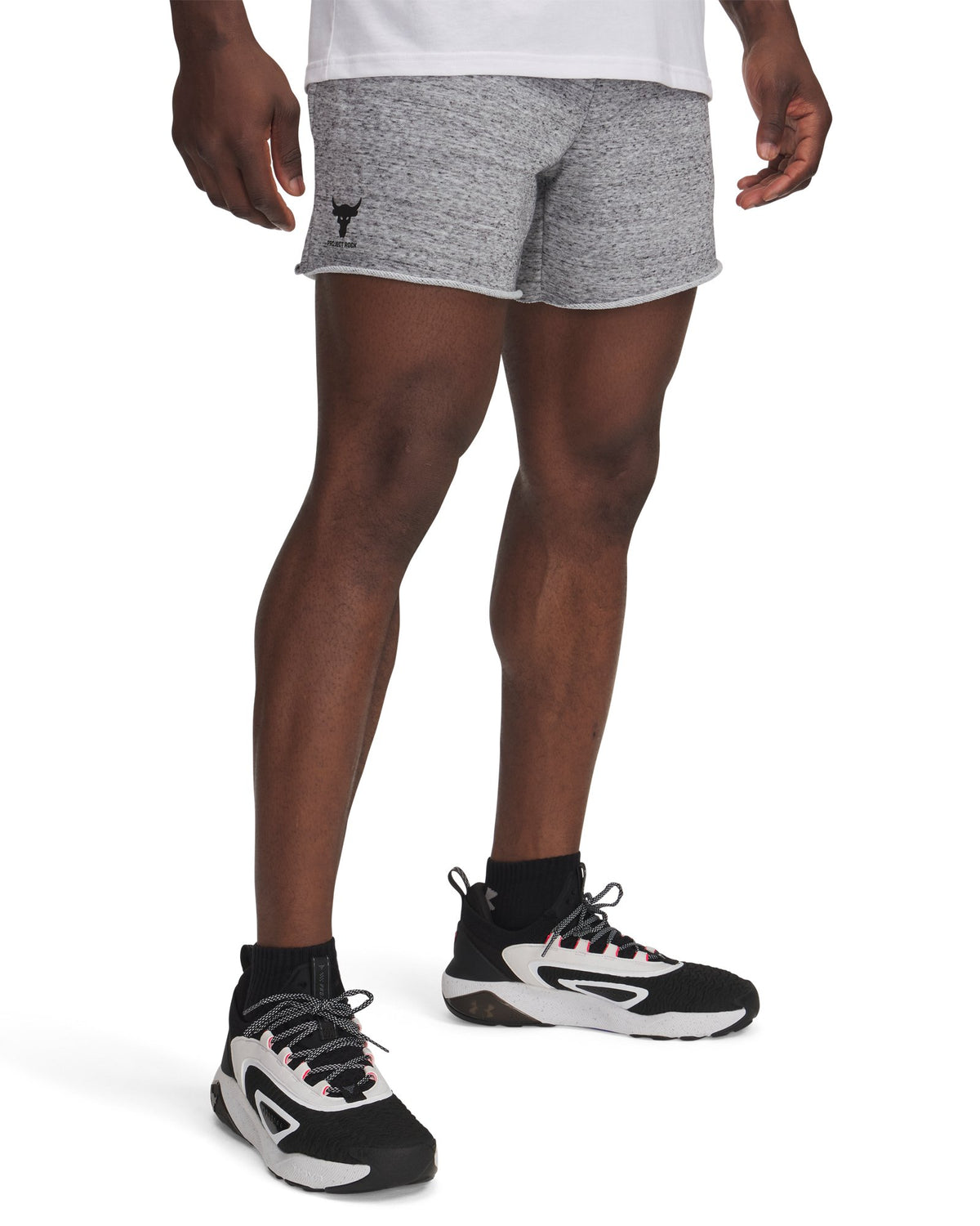 Project Rock Terry Men's 5" Shorts - Gray