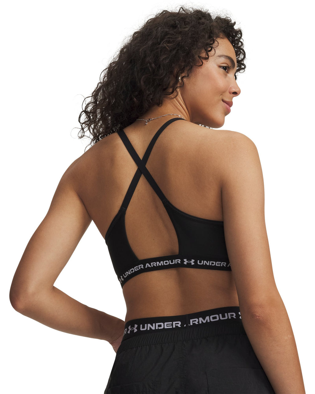 UA Crossback Low Women's Sports Bra - Pink