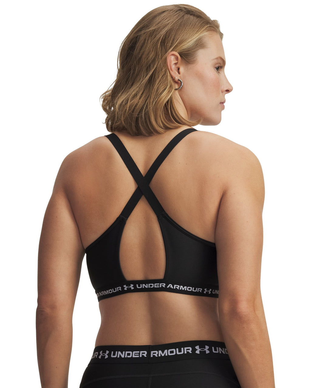 UA Crossback Low Women's Sports Bra - Pink