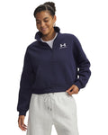 UA Icon Fleece Women's Oversized ½ Zip - Blue