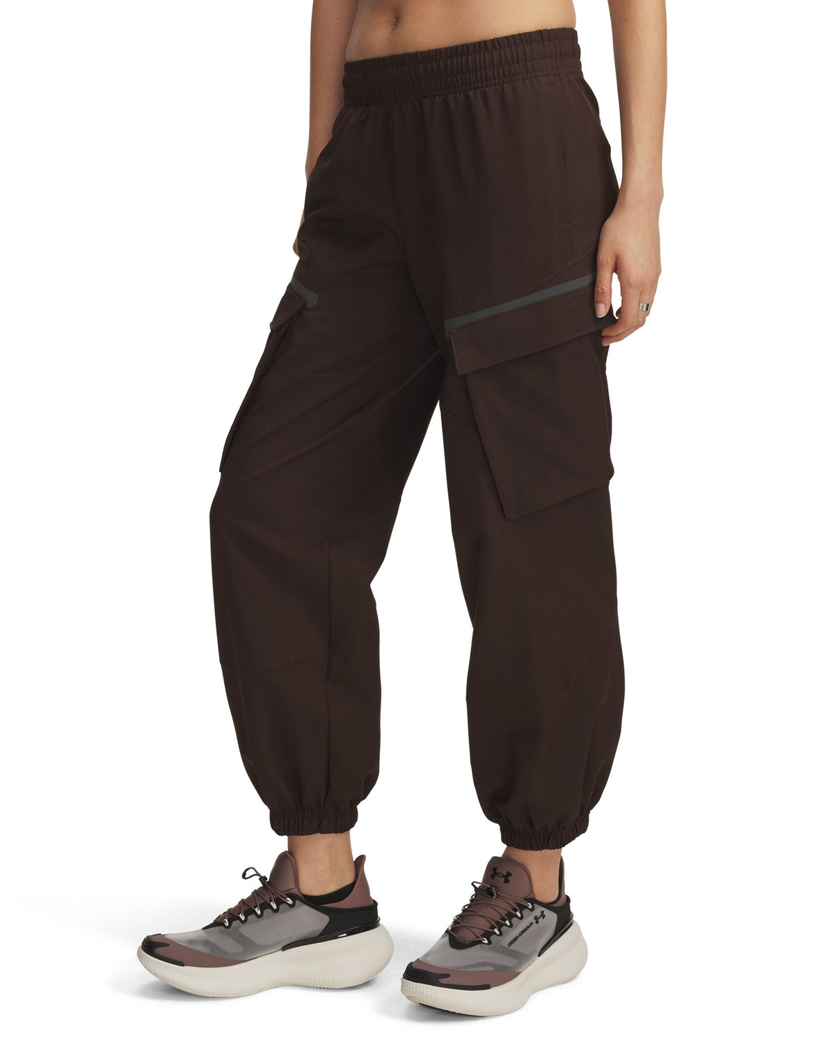 UA Unstoppable Women's Cargo Pants - Brown