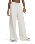 UA Unstoppable Fleece Women's Wide Leg Pants - Brown